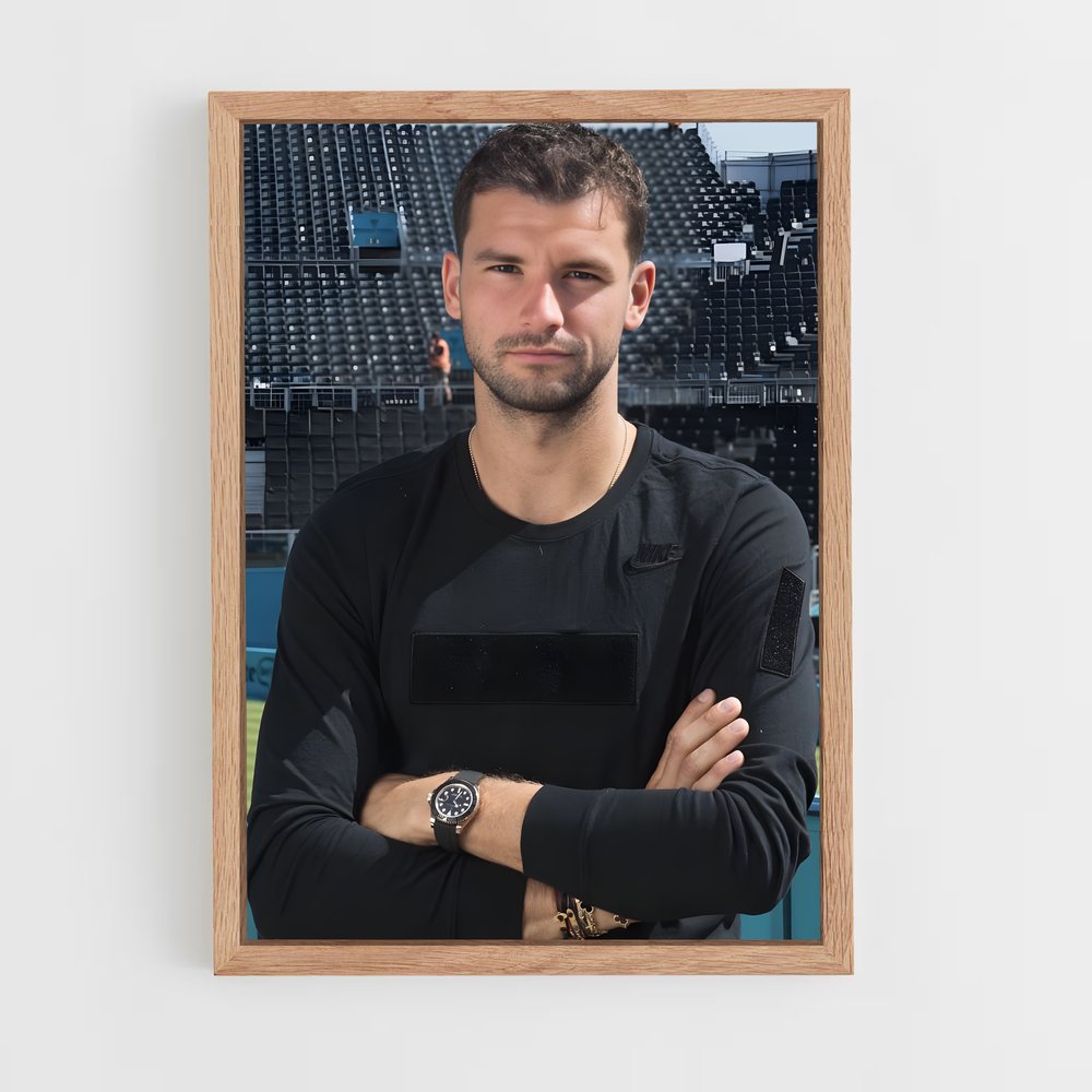 Poster Le Temps de Grigor – affiche Tennis (vue 4)